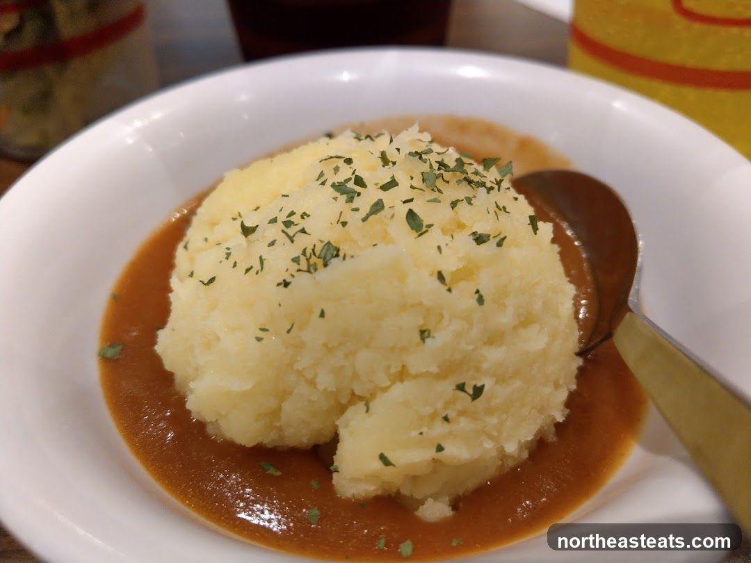 Mashed Potatoes with Gravy
