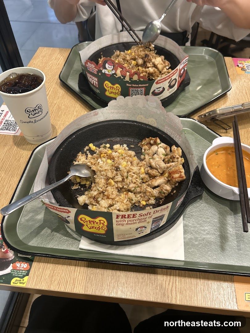 Pepper Lunch Sizzling Meals