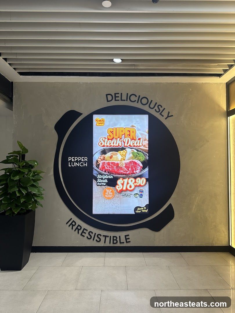 Pepper Lunch Super Steak Deal Advertisement