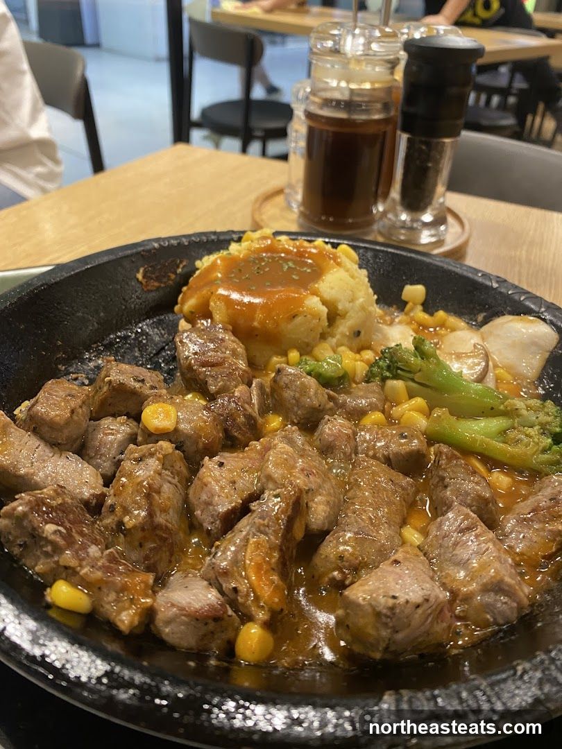 Steak and Mashed Potatoes