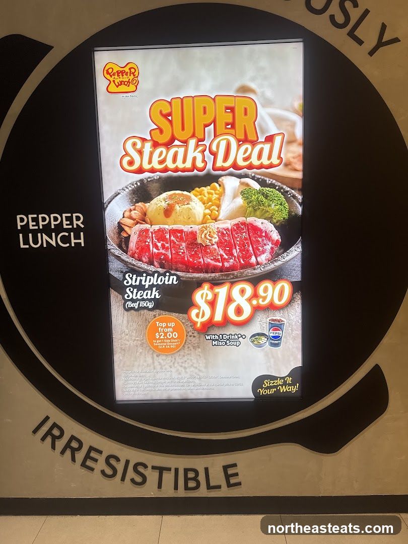 Pepper Lunch Super Steak Deal