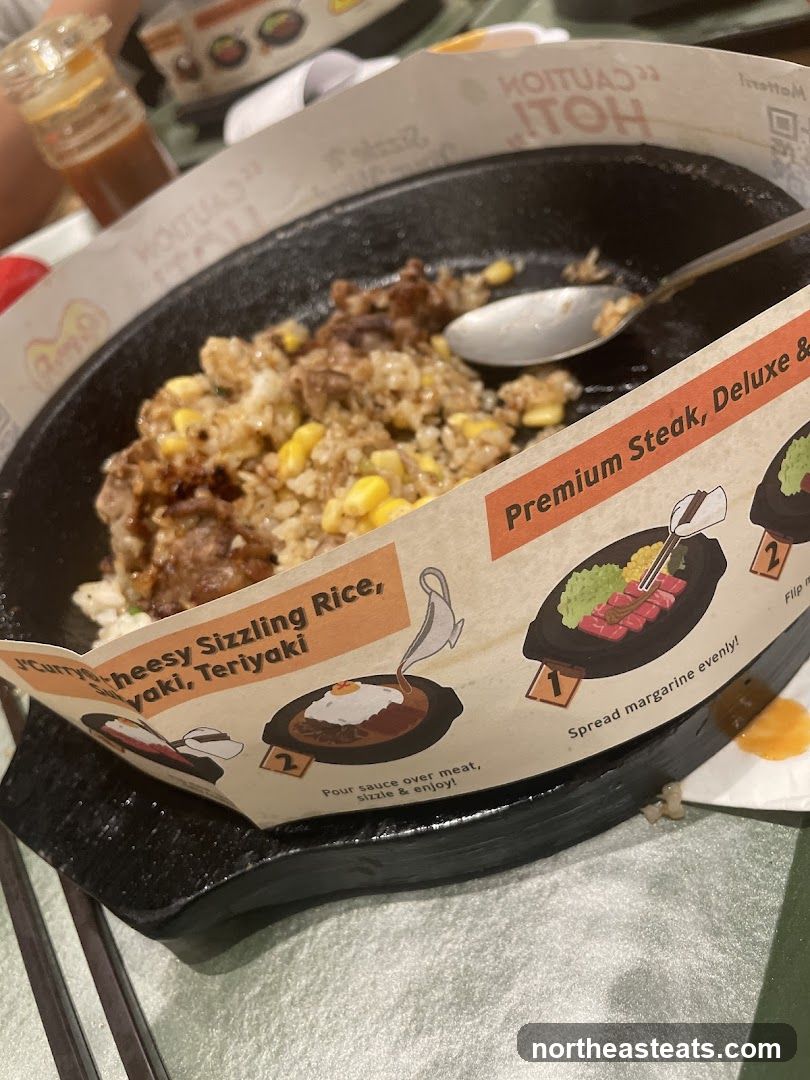 Sizzling Rice Dish