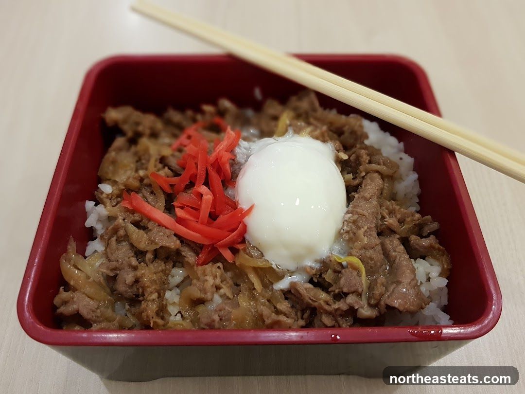 Beef Bowl with Egg