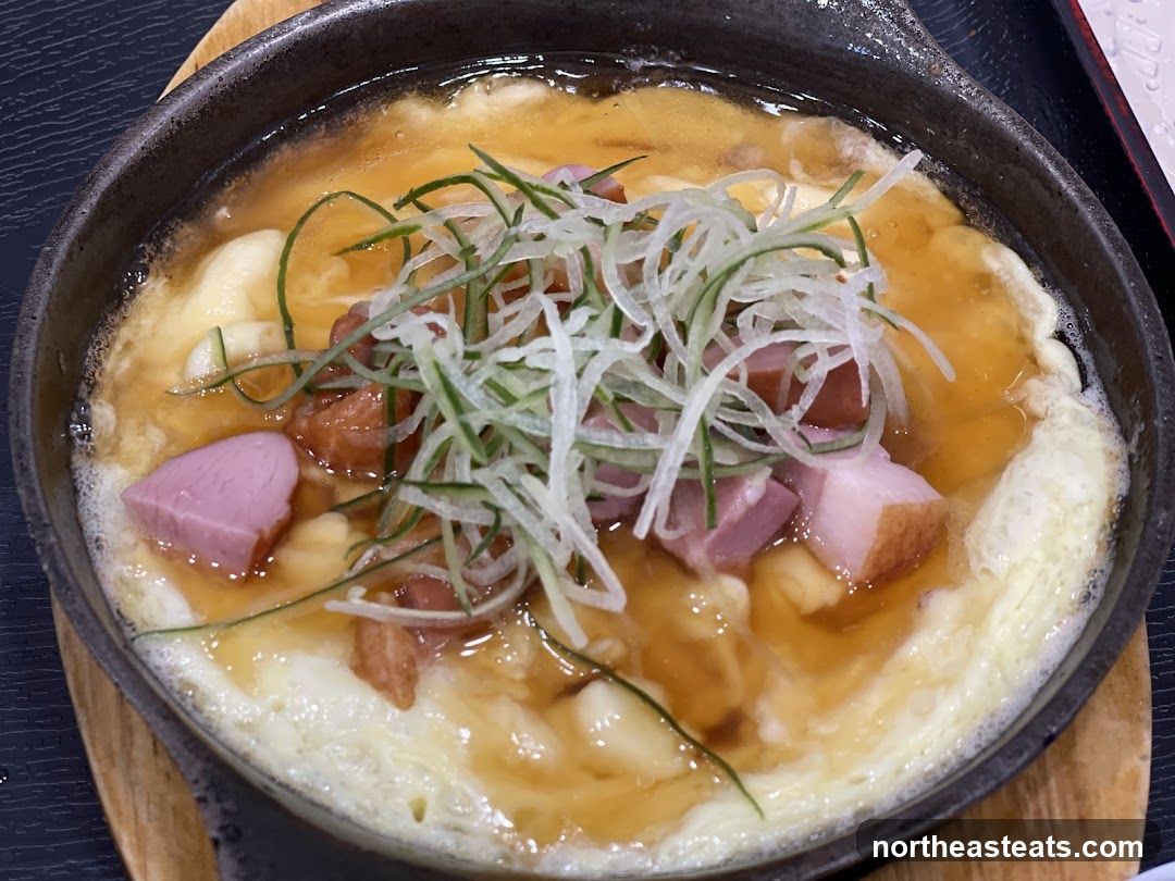 Steamed Egg Dish with Toppings