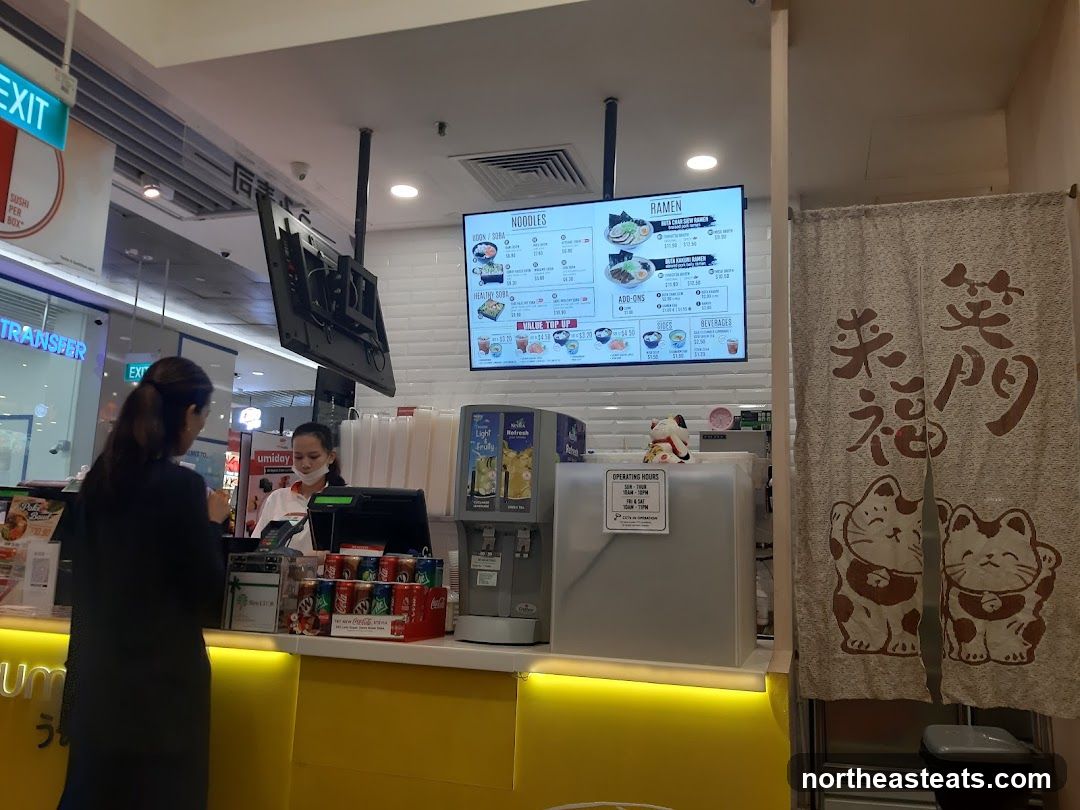 Ramen Restaurant Counter