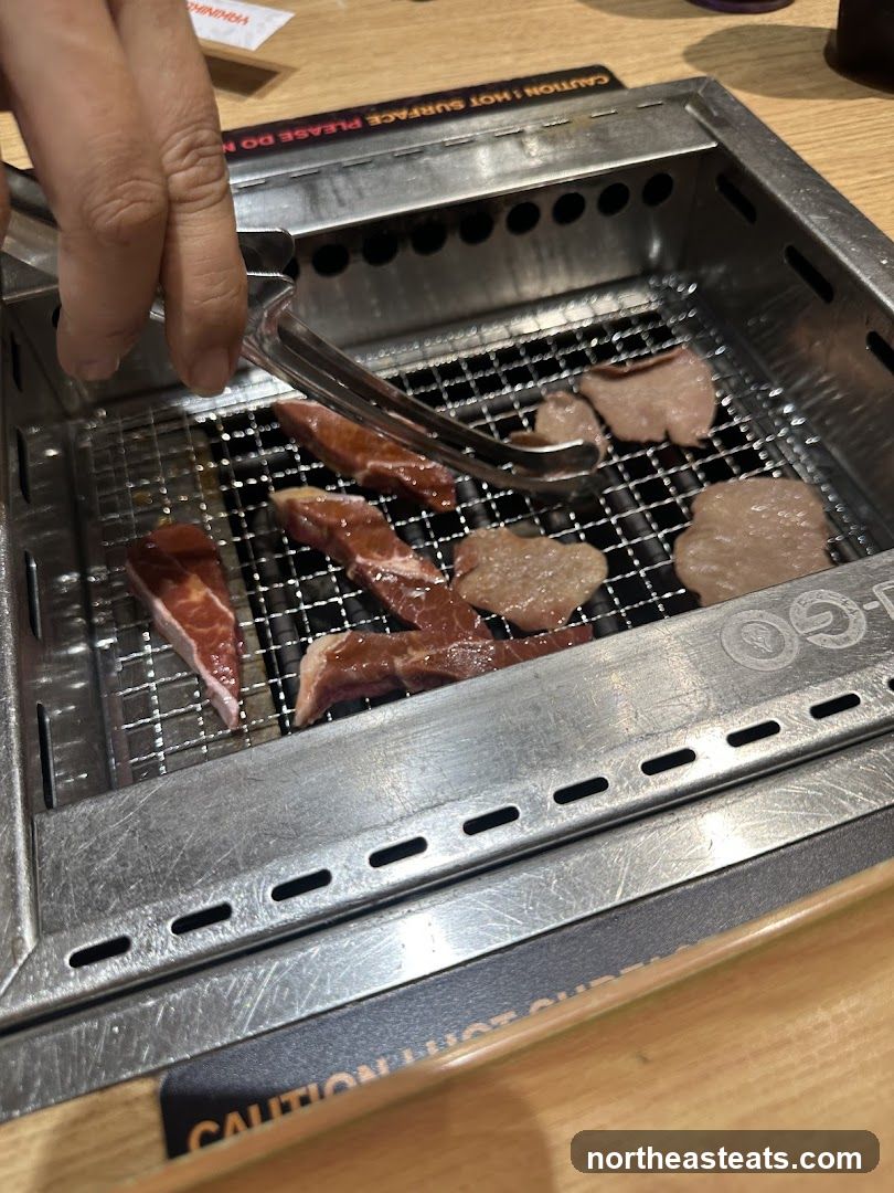 Grilling Meat
