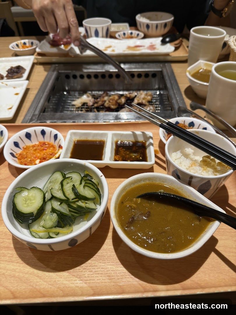 Barbecue Meal with Sides