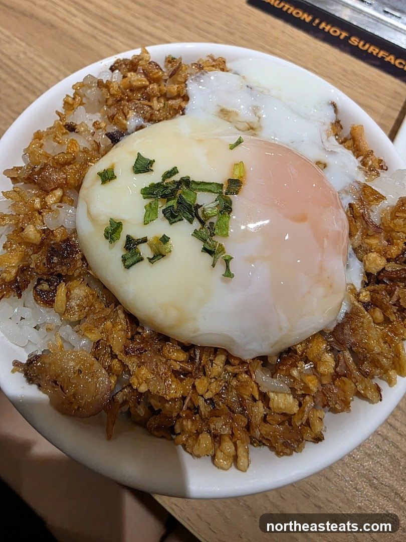 Garlic Fried Rice with Egg