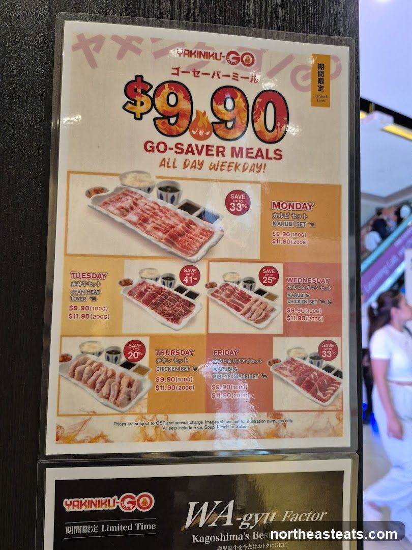 YAKINIKU-GO GO-SAVER MEALS