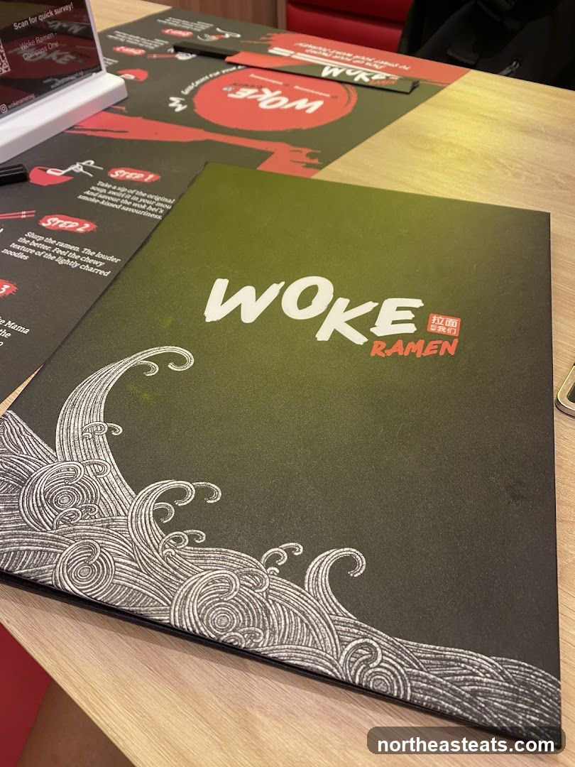 Woke Ramen Menu