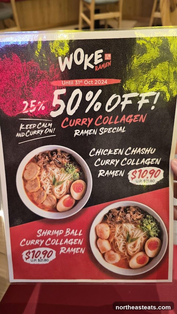 Woke Ramen Curry Collagen Ramen Special