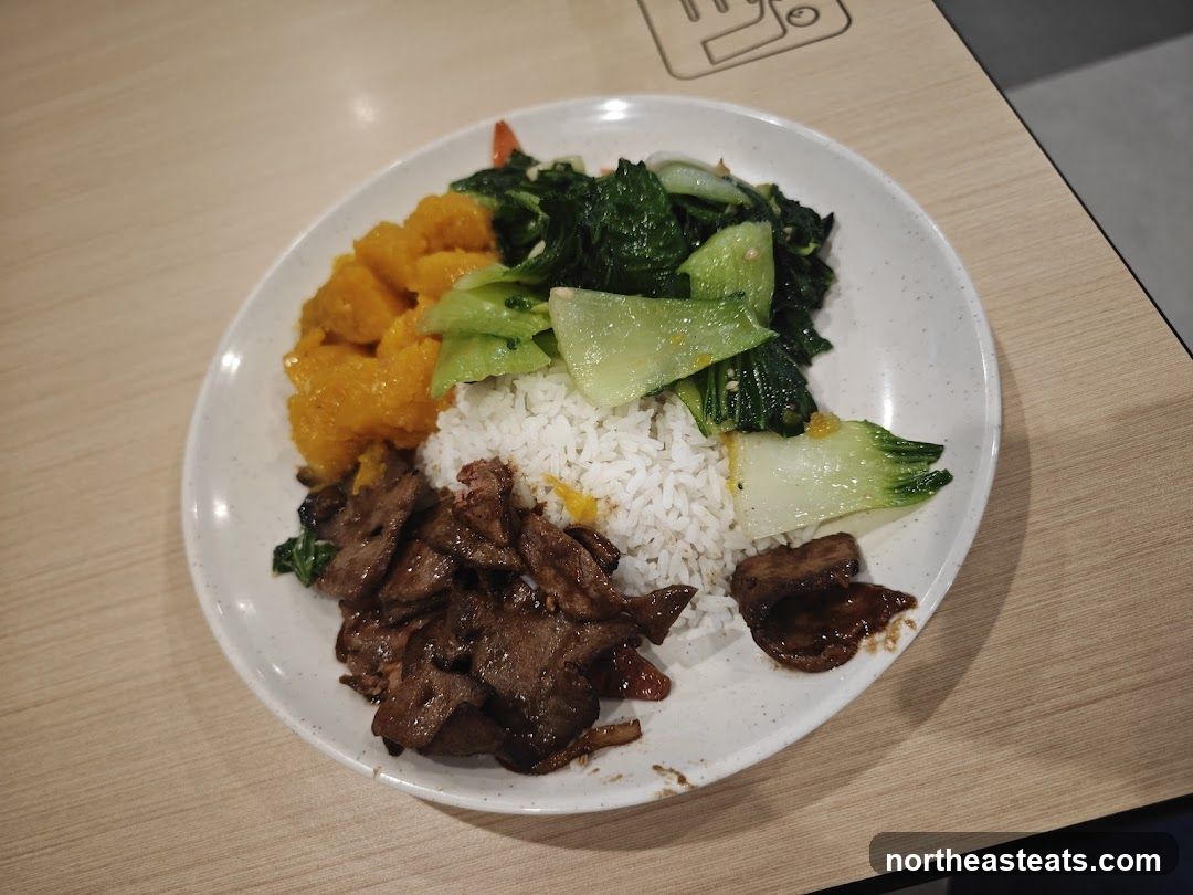 Plate of food