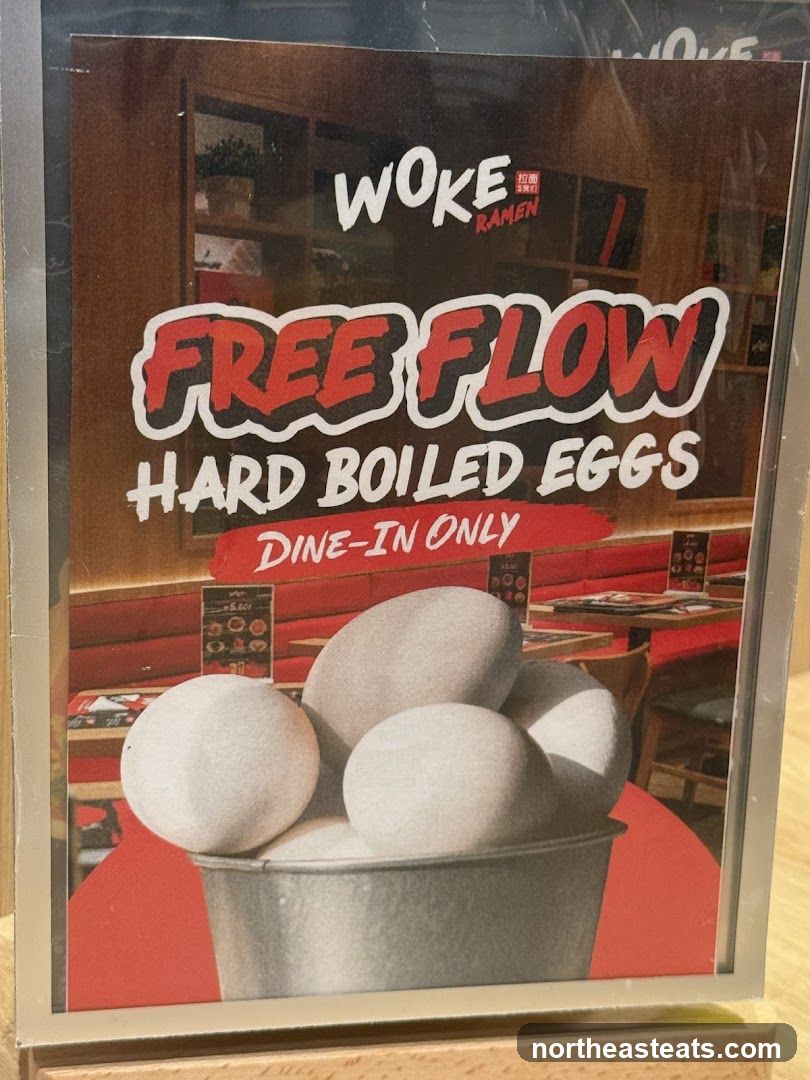 Woke Ramen Free Flow Hard Boiled Eggs
