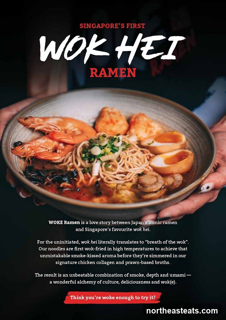 Wok Hei Ramen Advertisement