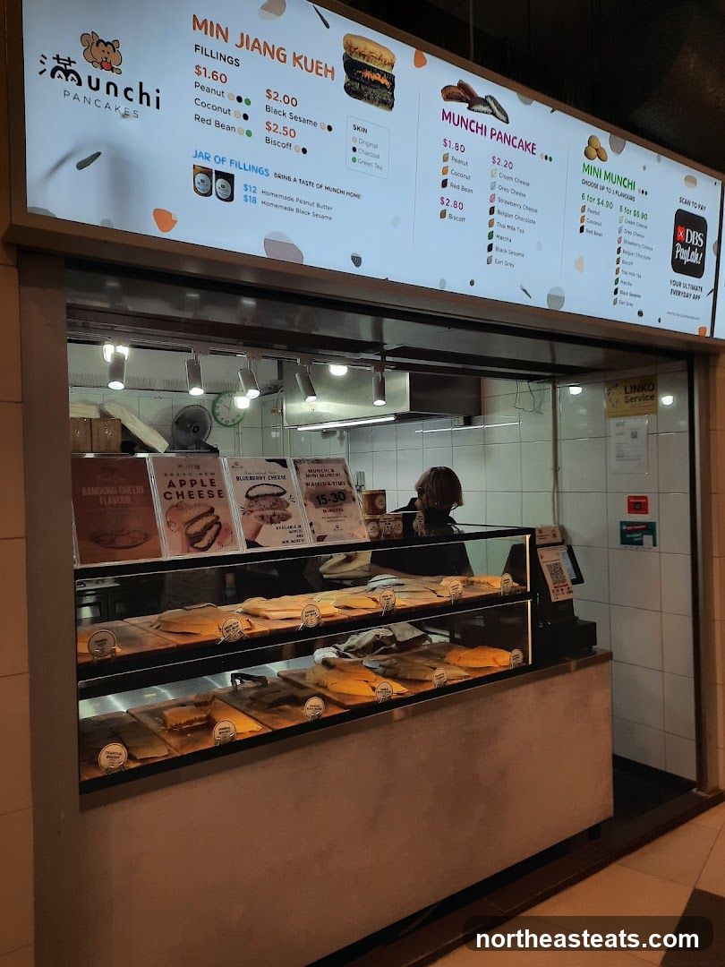 Munchi Pancakes Menu