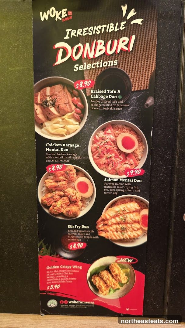 WOKE RAMEN DONBURI SELECTIONS