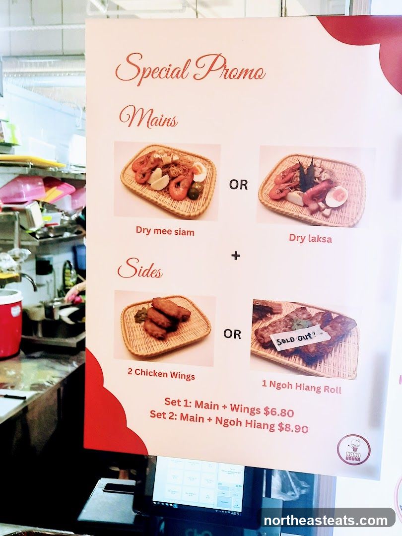 Special Promo Menu