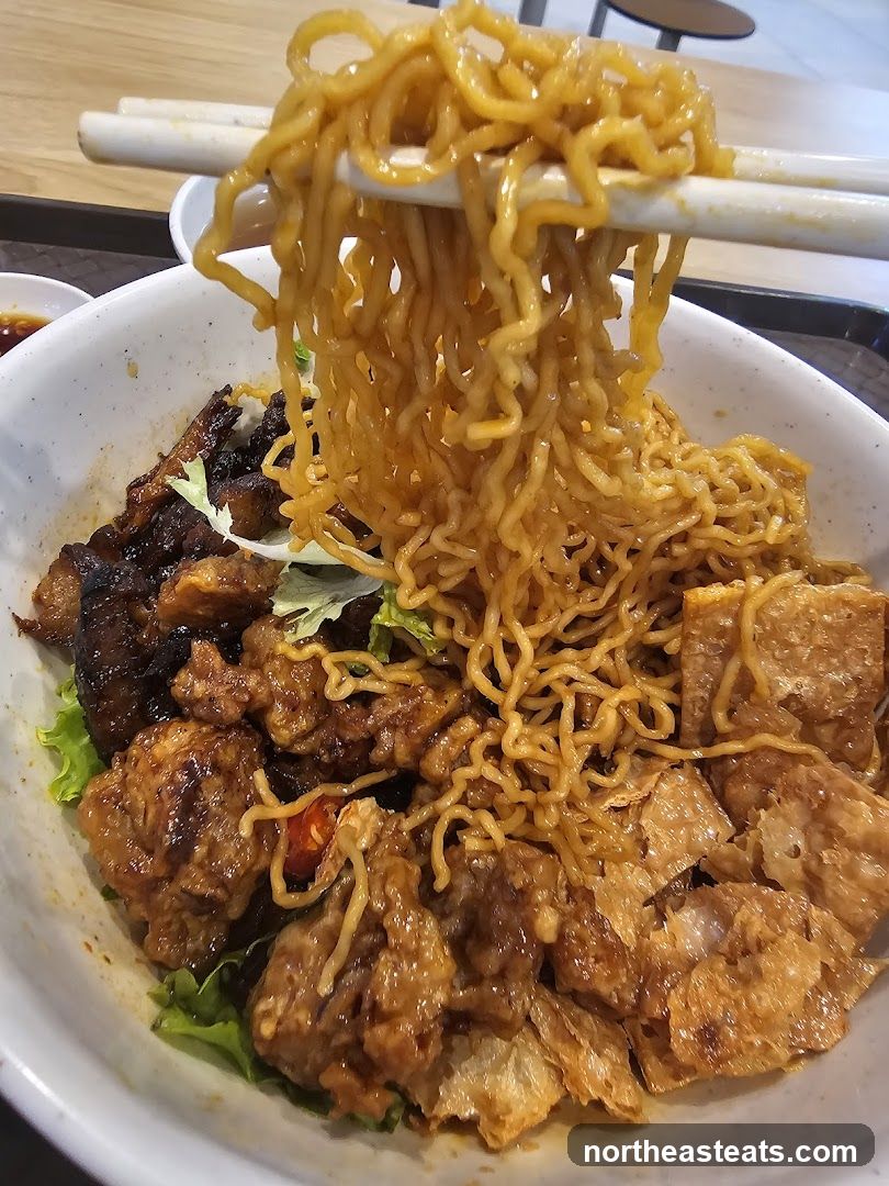 Noodles with Meat and Tofu