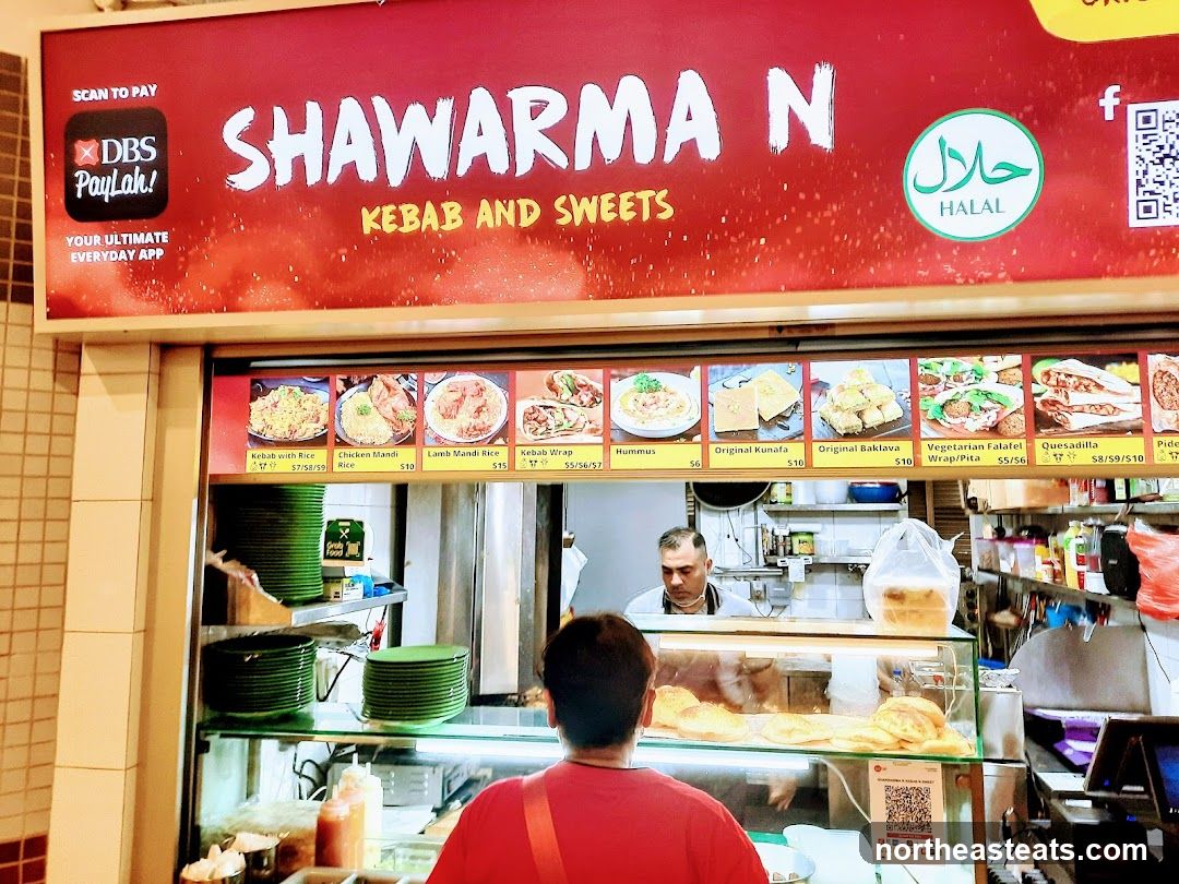 Shawarma N Kebab and Sweets Menu