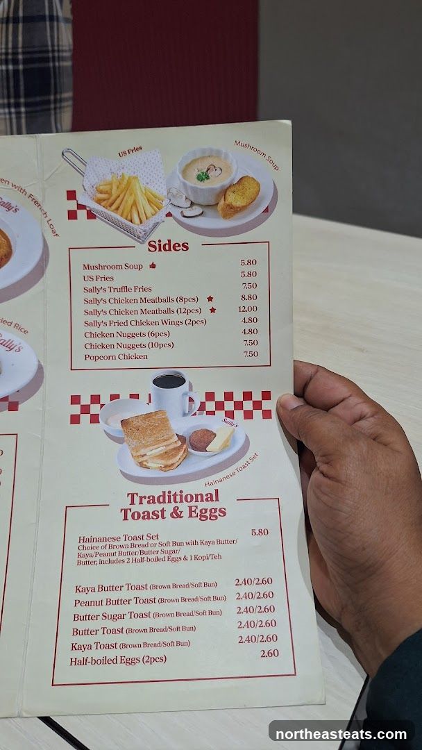 Sides and Traditional Toast & Eggs