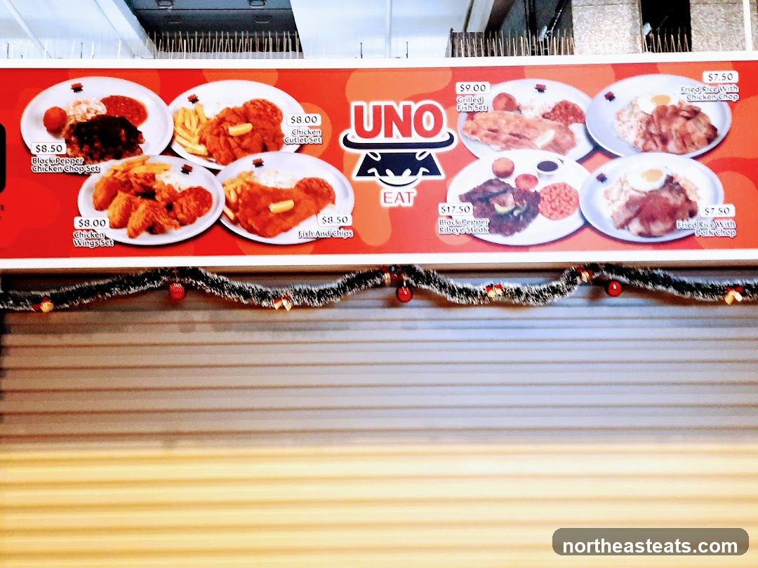 UNO EAT Menu