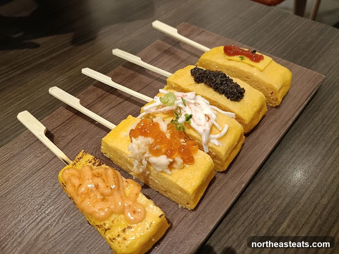 Tamagoyaki Skewers