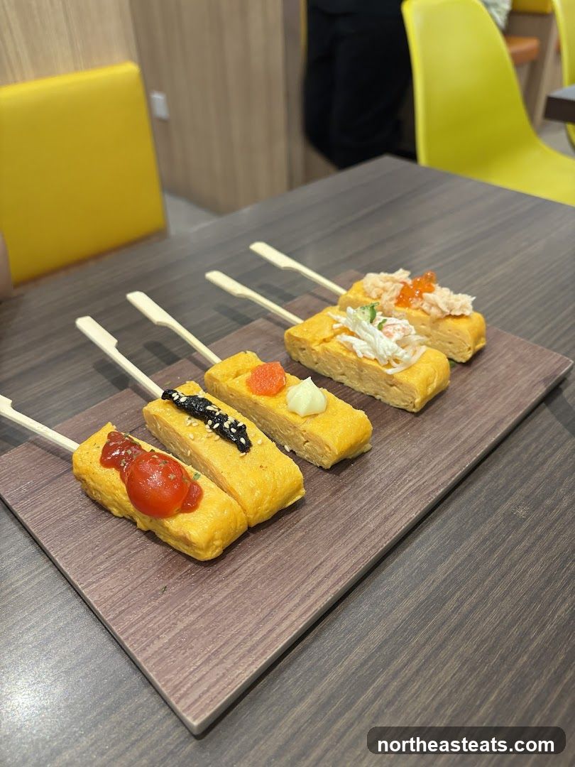Tamagoyaki Skewers