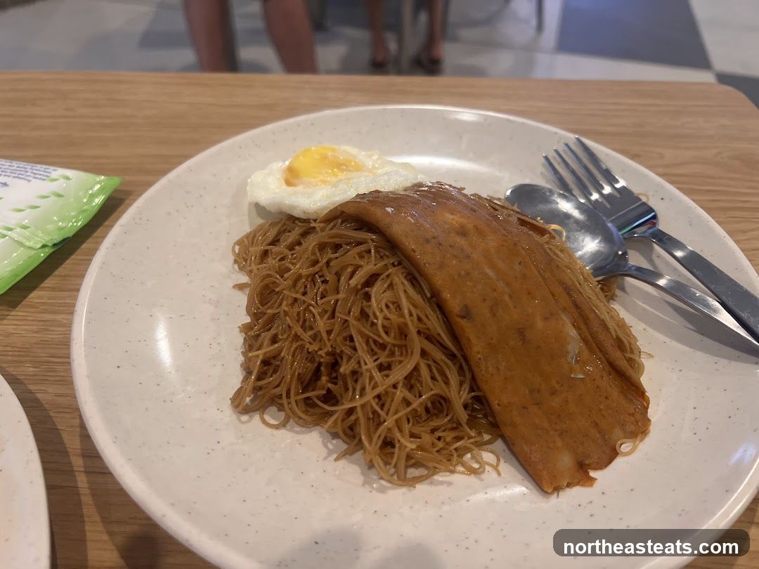 Noodles with Egg and Meat