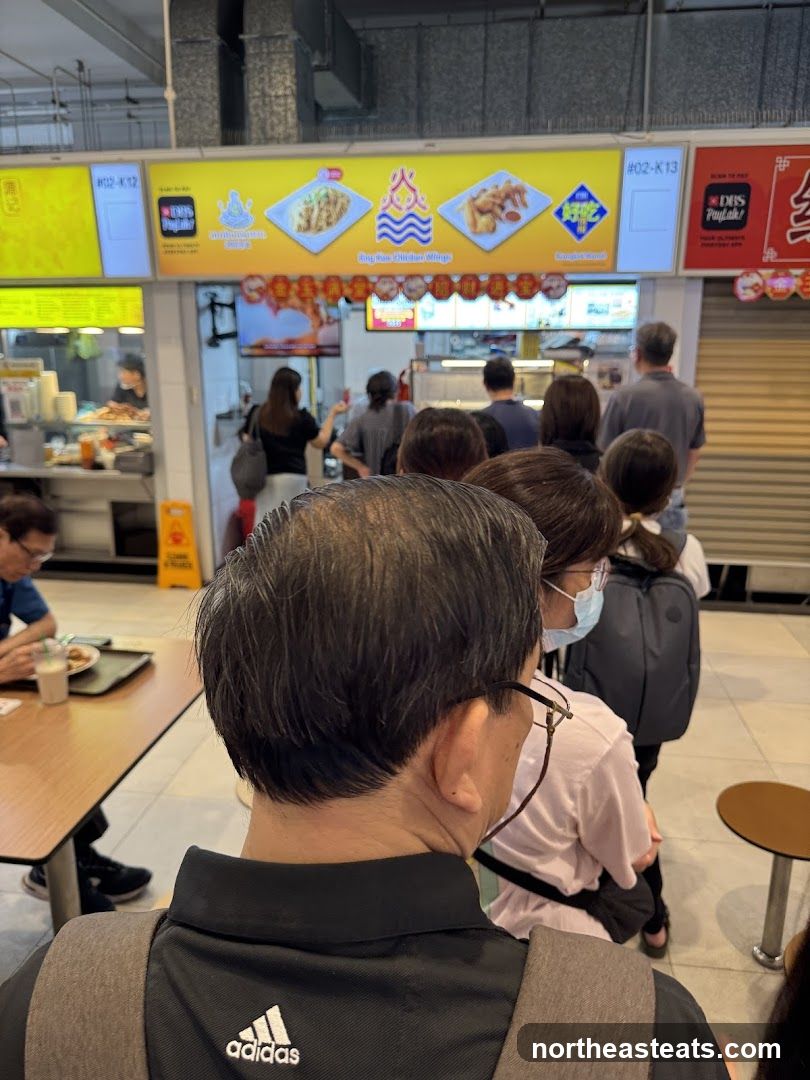 Food Stall with a Queue