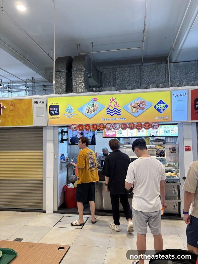 Food Stall with Chicken Wings