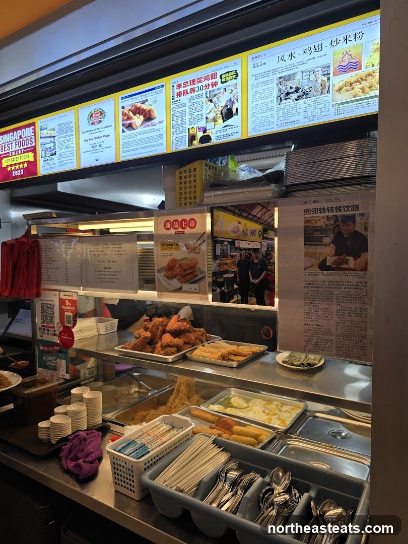 Food Stall Display