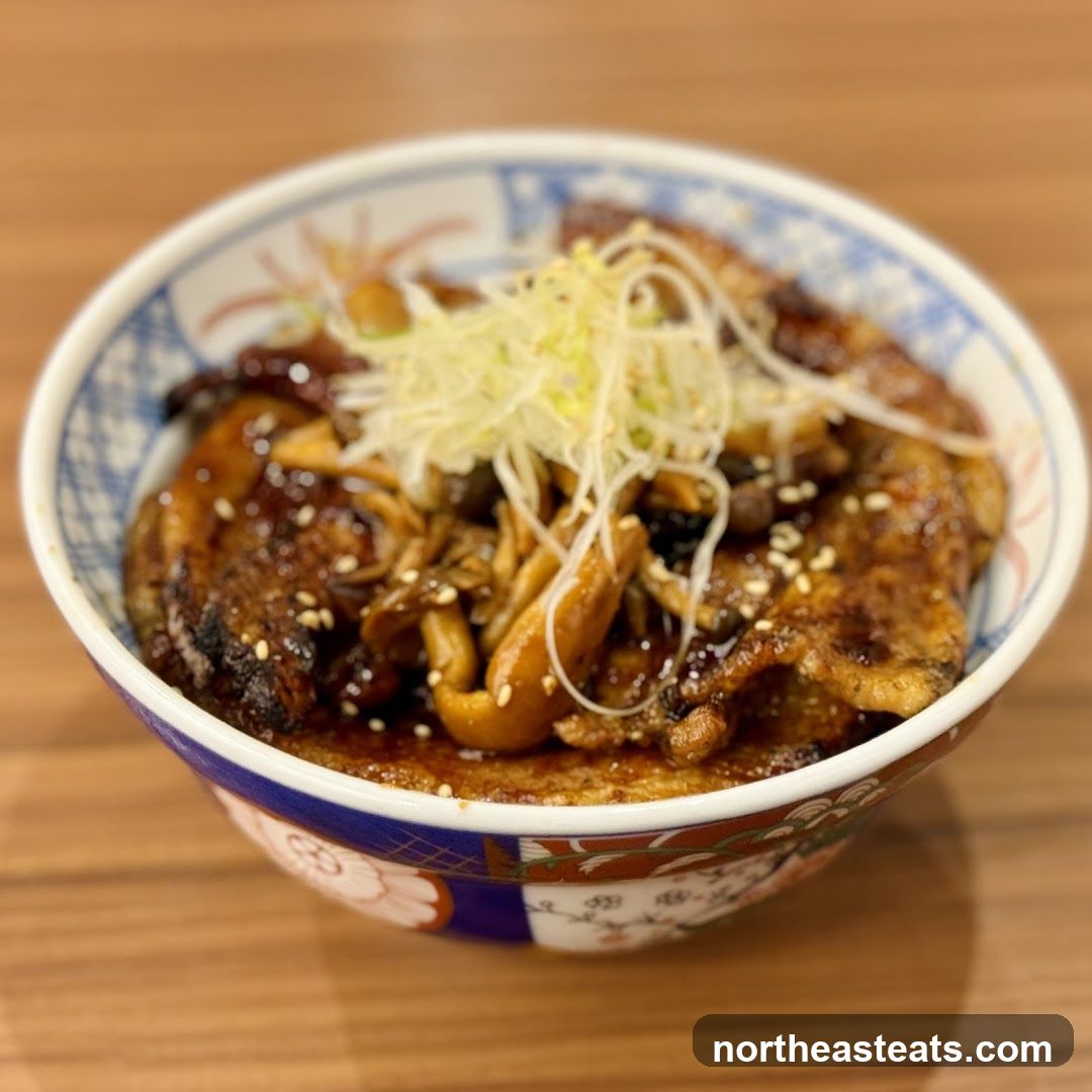 Pork and Mushroom Rice Bowl