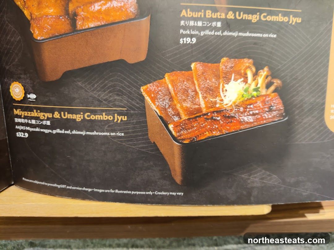Combo Jyu Menu