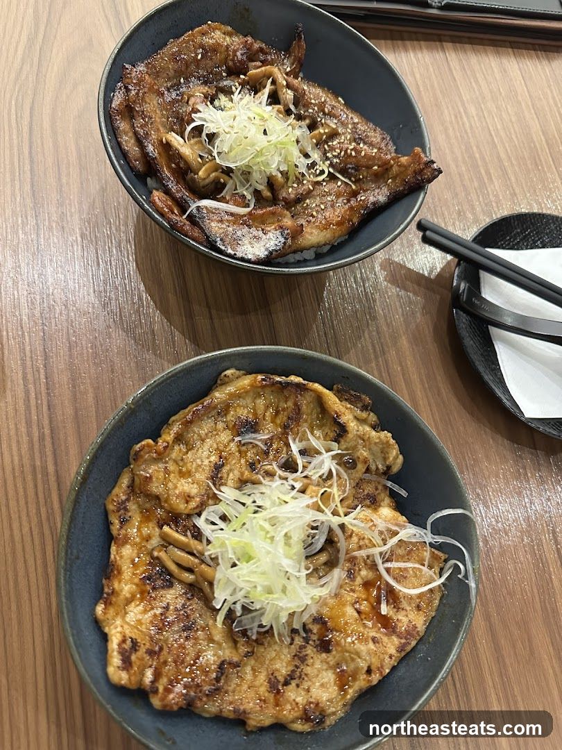 Pork Rice Bowls