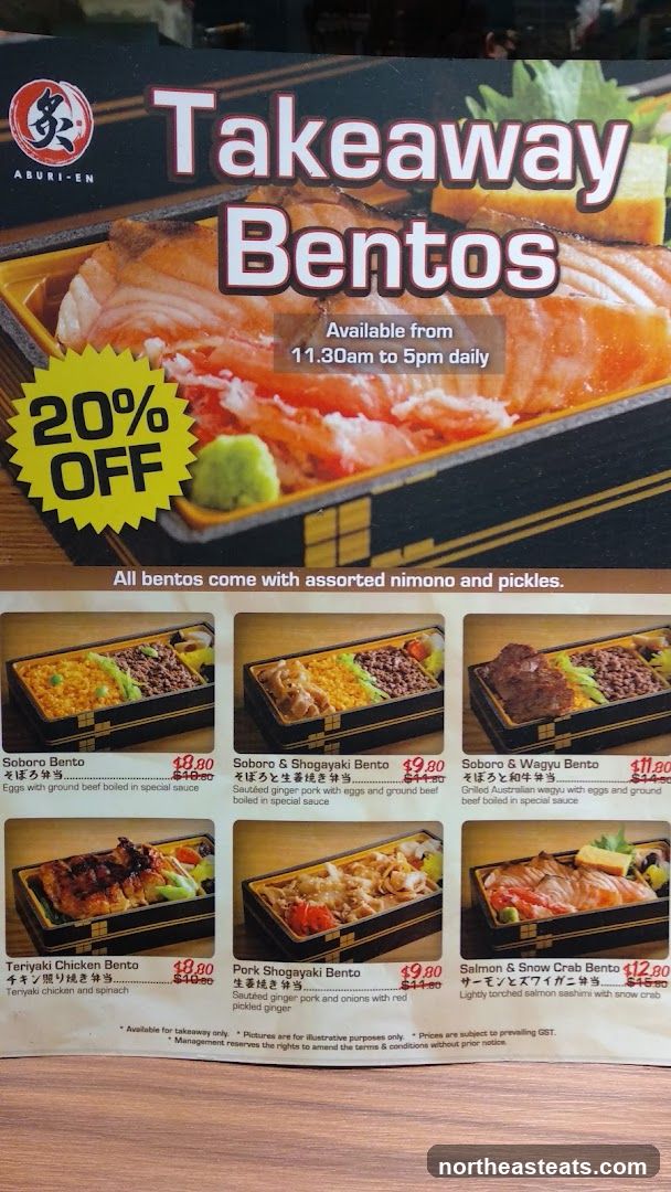 Takeaway Bentos