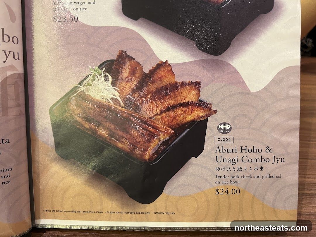 Aburi Hoho & Unagi Combo Jyu