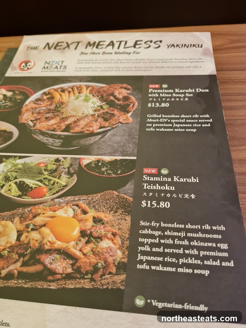 THE NEXT MEATLESS YAKINIKU