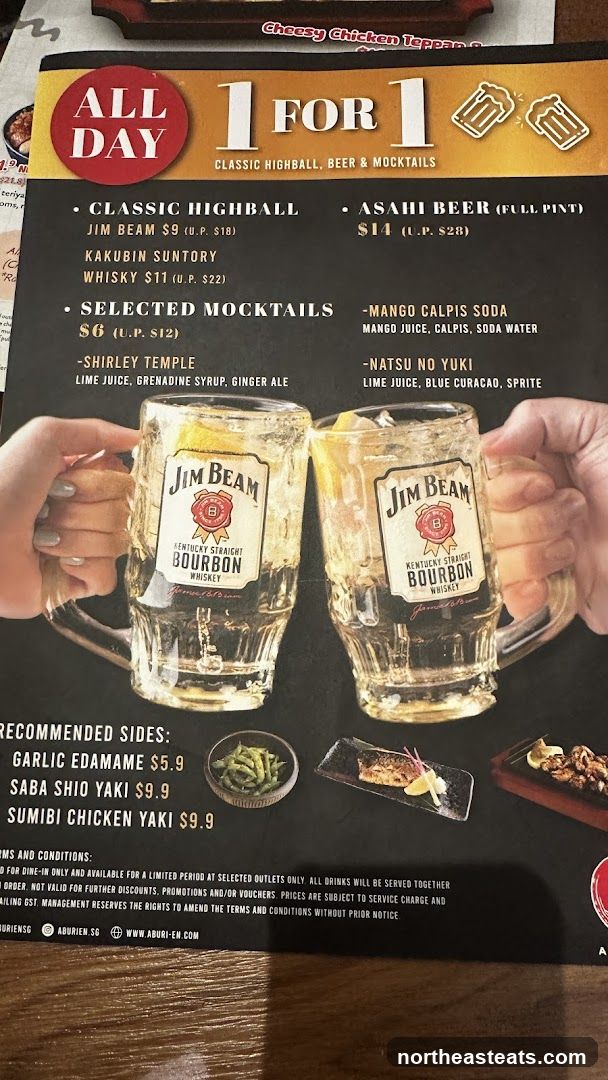 1 FOR 1 CLASSIC HIGHBALL, BEER & MOCKTAILS