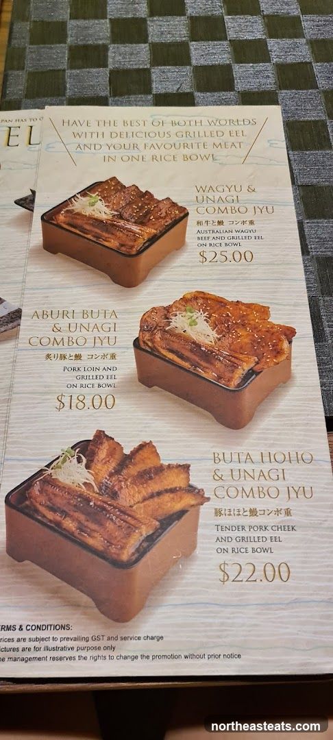 Combo Jyu Menu