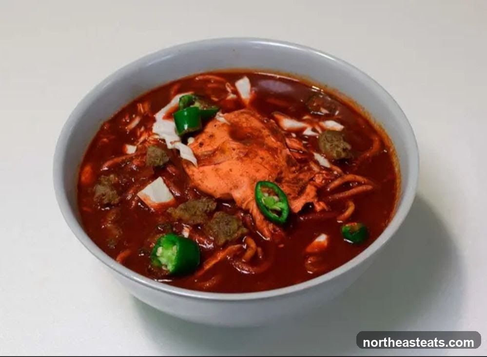 Spicy Noodle Soup
