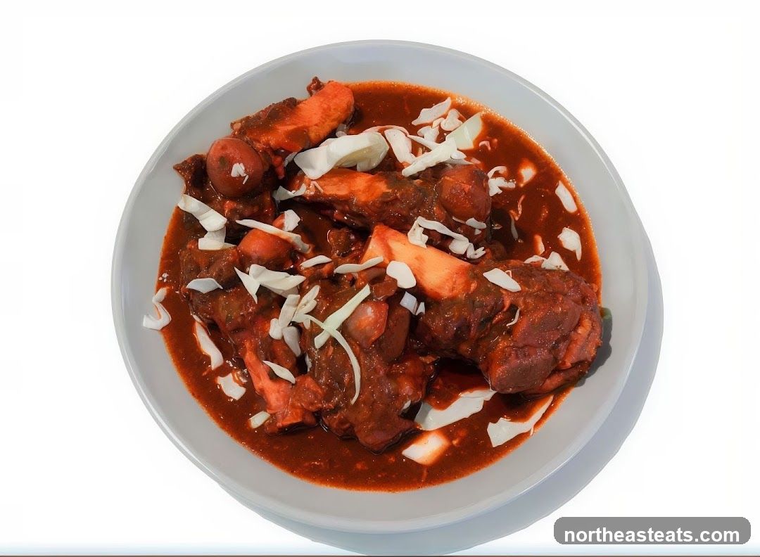 Bowl of Stewed Meat
