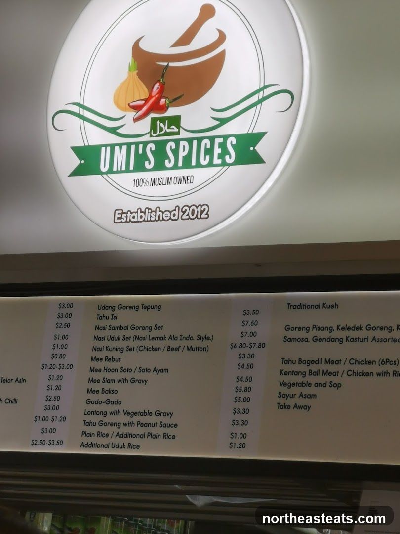 Nasi Padang By Umi's Spices