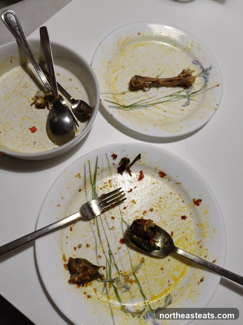 Dirty Plates After Meal