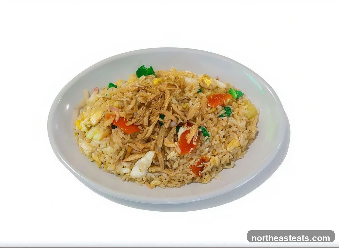 Fried Rice with Anchovies