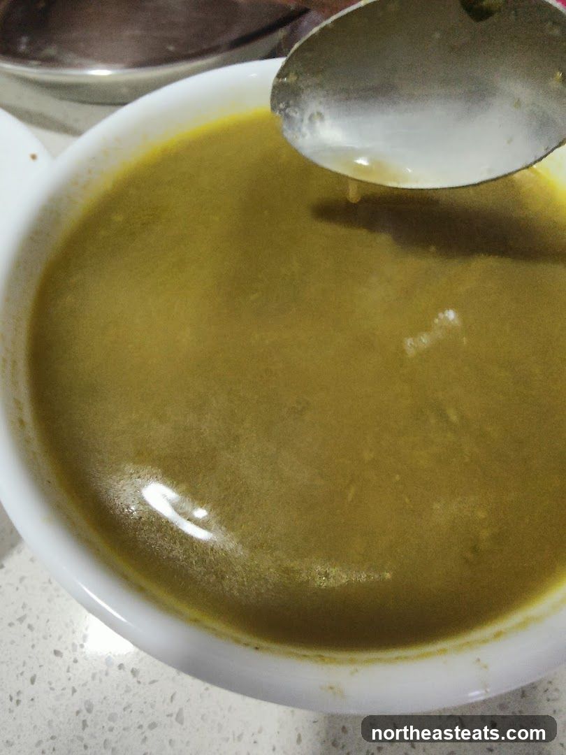 Soup with Spoon