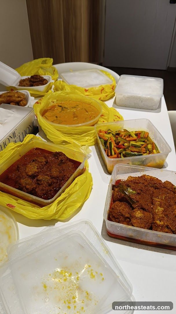Takeaway Food Spread