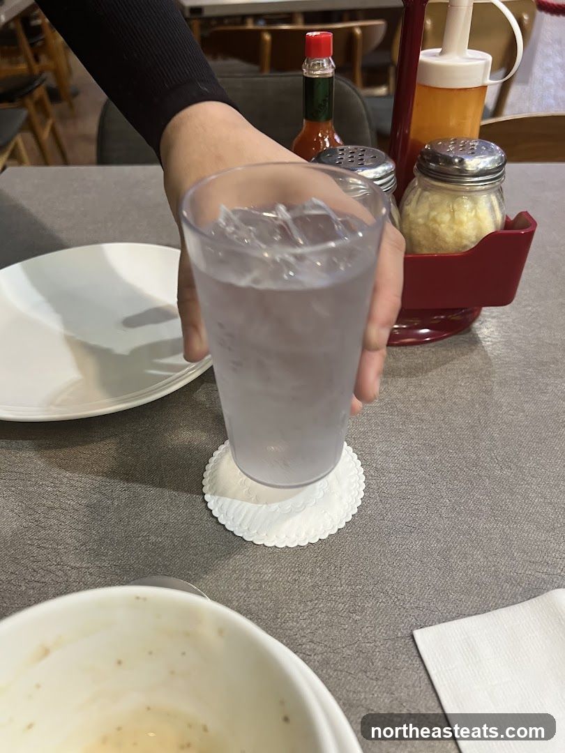 Table Setting with Drink