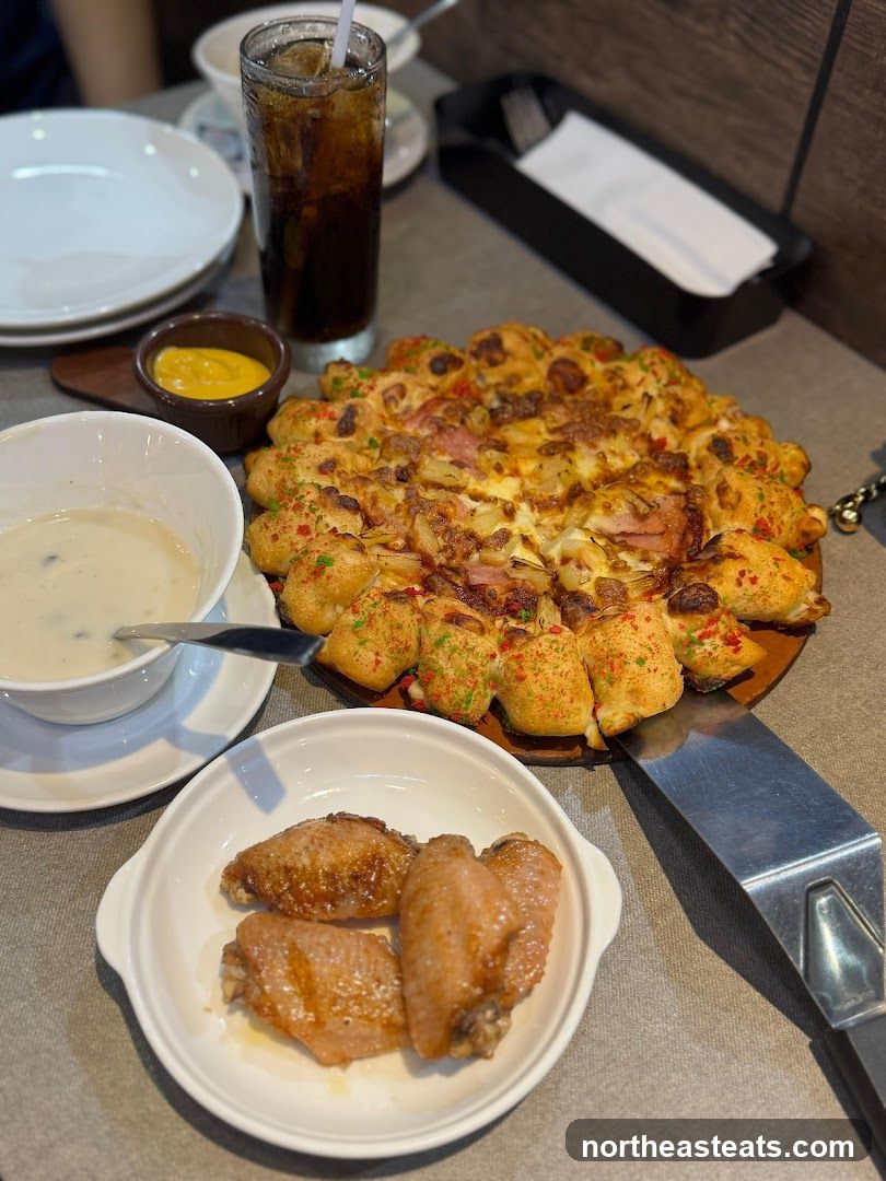 Pizza and Chicken Wings