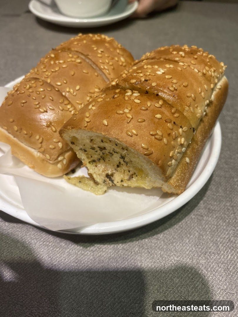 Garlic Bread with Sesame Seeds