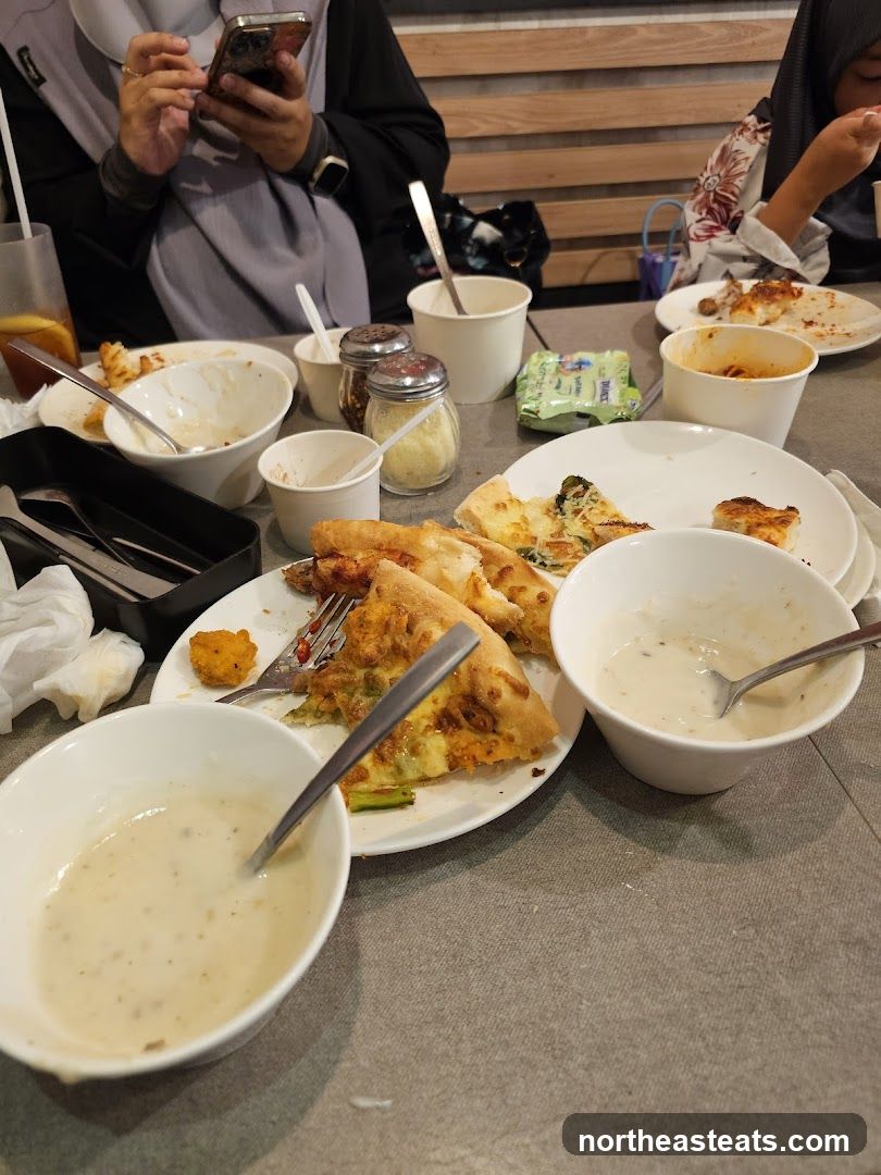 Messy Table After Meal